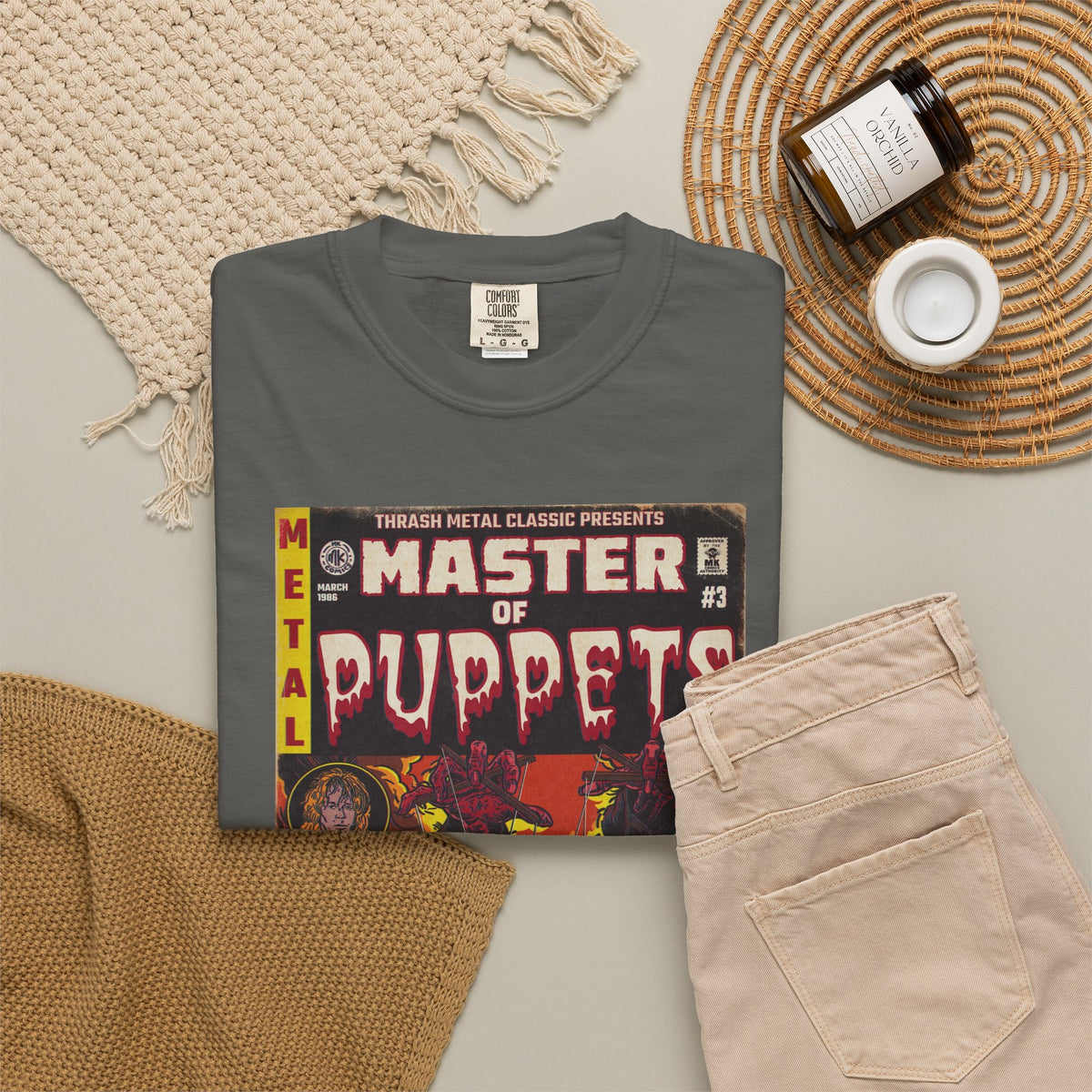 Master of Puppets - Unisex Garment-Dyed T-shirt