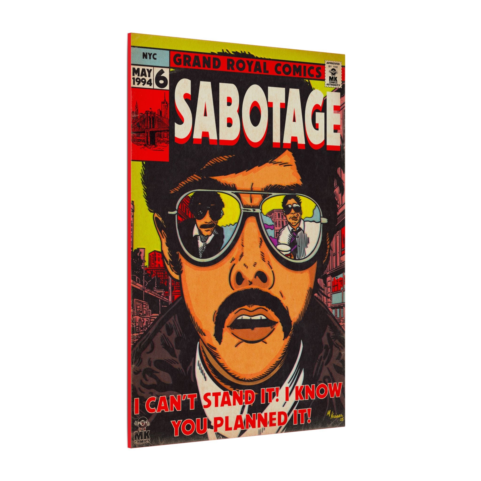 Sabotage - Matte Canvas, Stretched, 0.75" (Multi-Size)