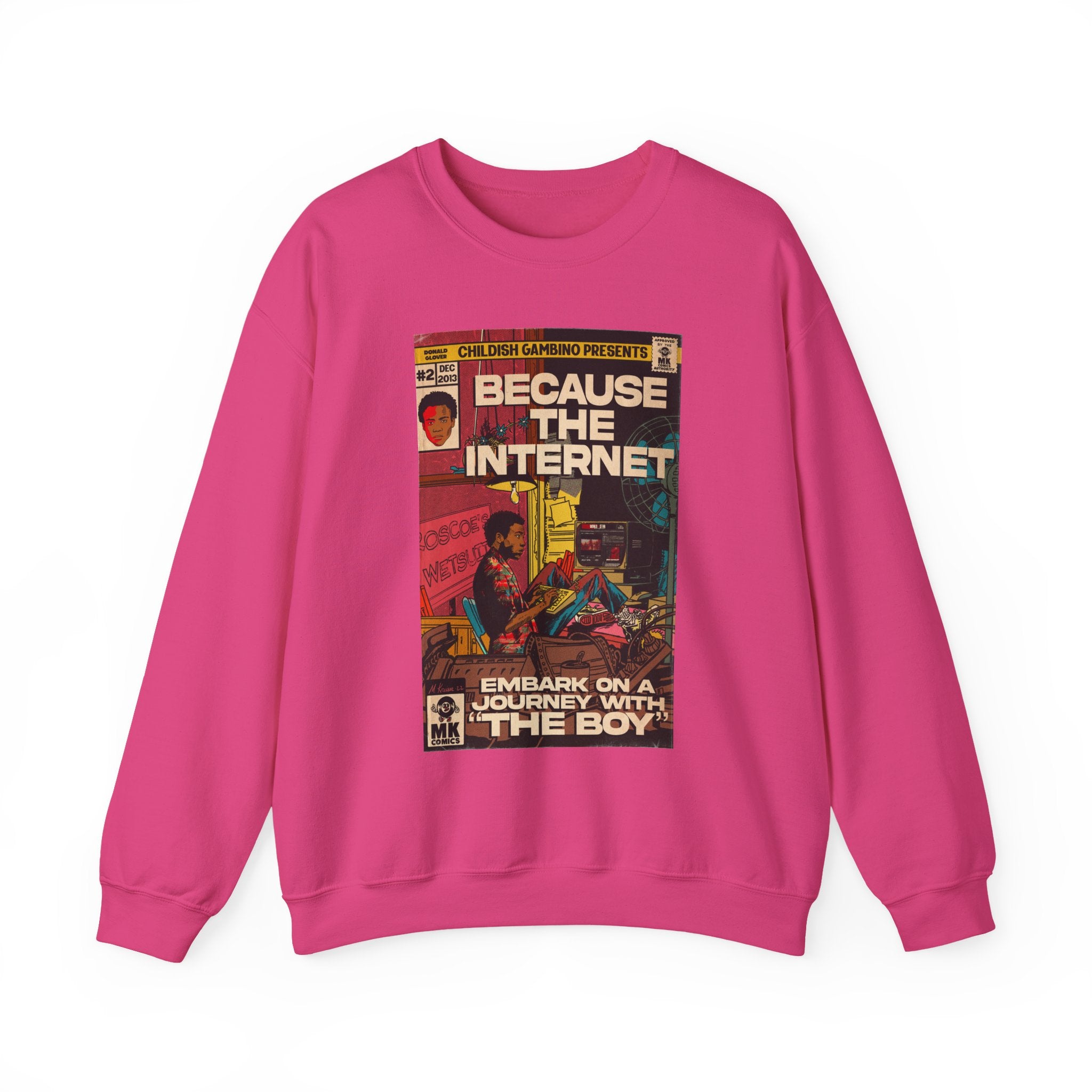 Because The Internet - Unisex Heavy Blend™ Crewneck Sweatshirt