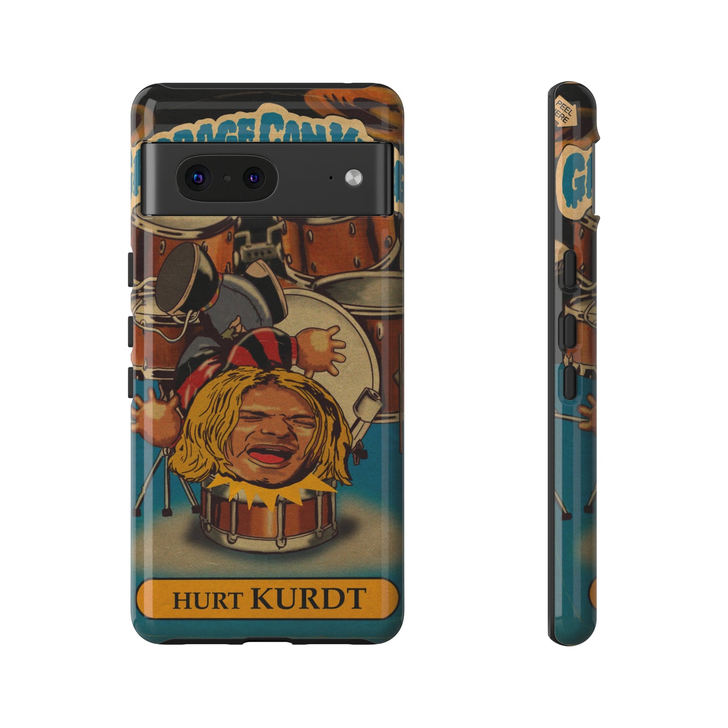 Hurt KURDT - Garbage Can Kings - Nirvana - Tough Phone Cases