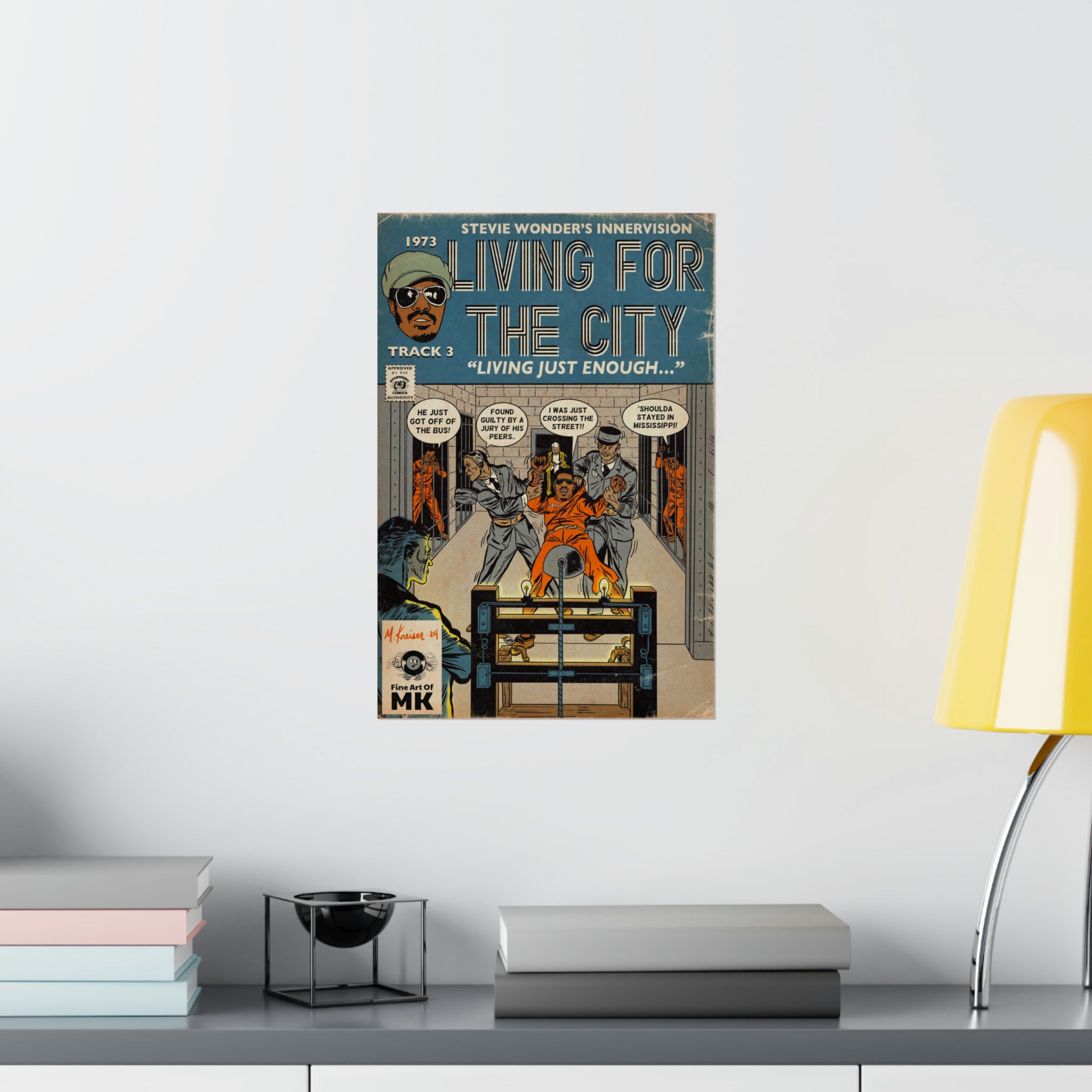Living For The City - Matte Vertical Posters