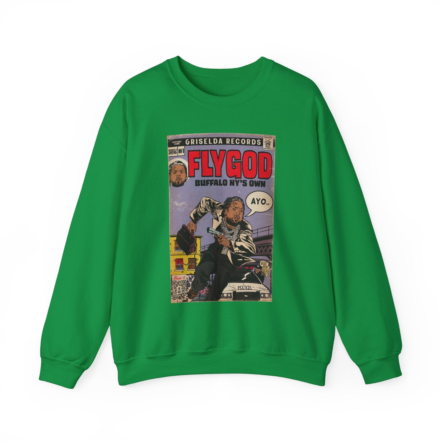 Westside Gunn - Flygod - Unisex Heavy Blend™ Crewneck Sweatshirt