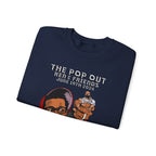 The Pop Out - Unisex Heavy Blend™ Crewneck Sweatshirt
