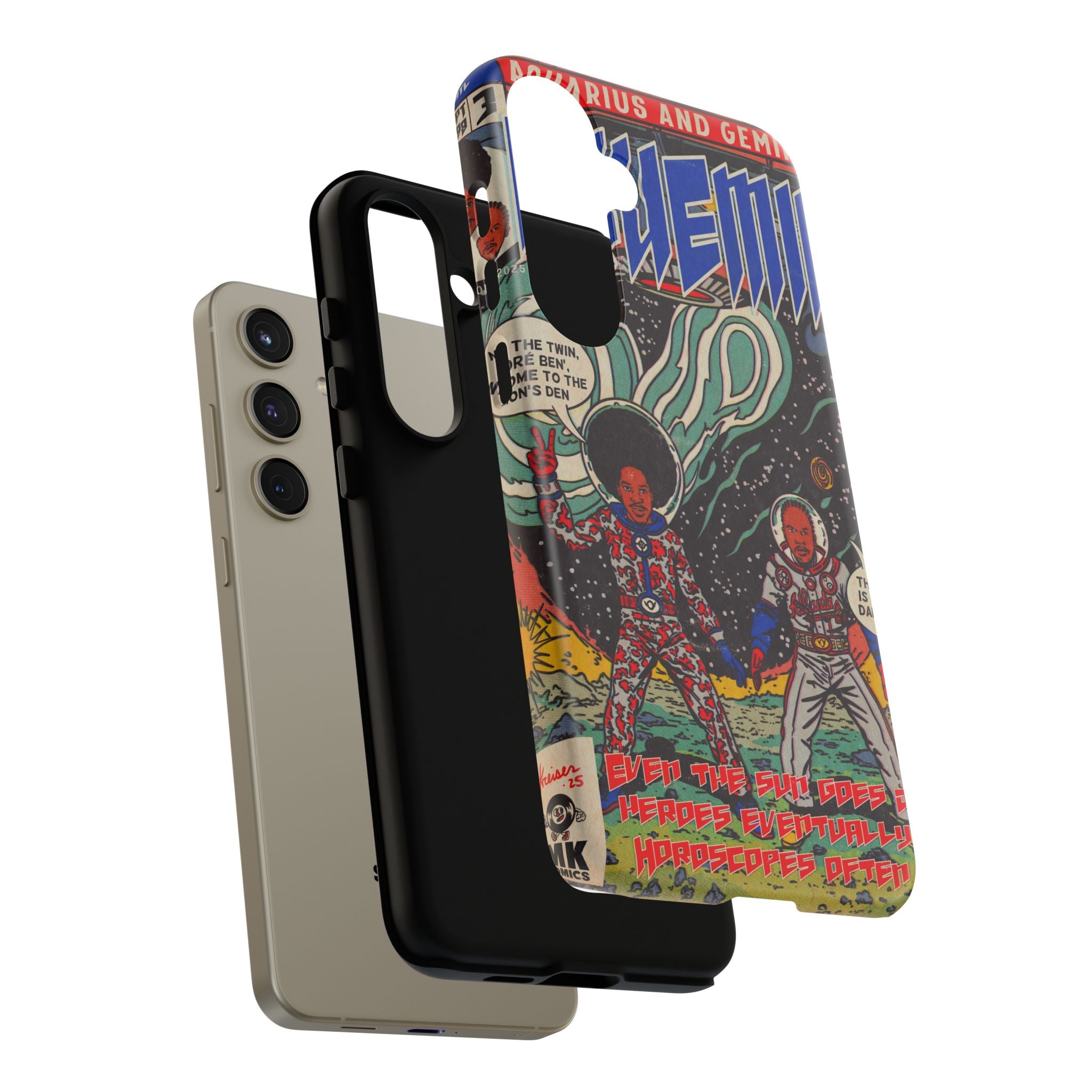 Aquemini - Comic Book Art - Tough Phone Cases