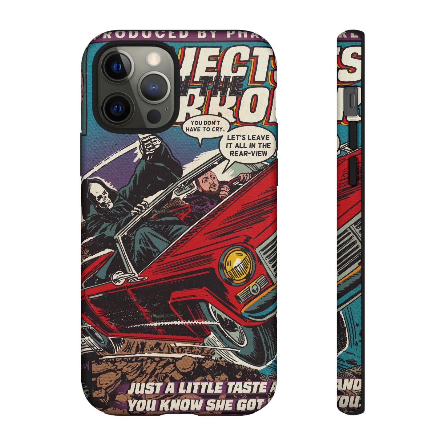 Objects in the Mirror - Tough Phone Cases