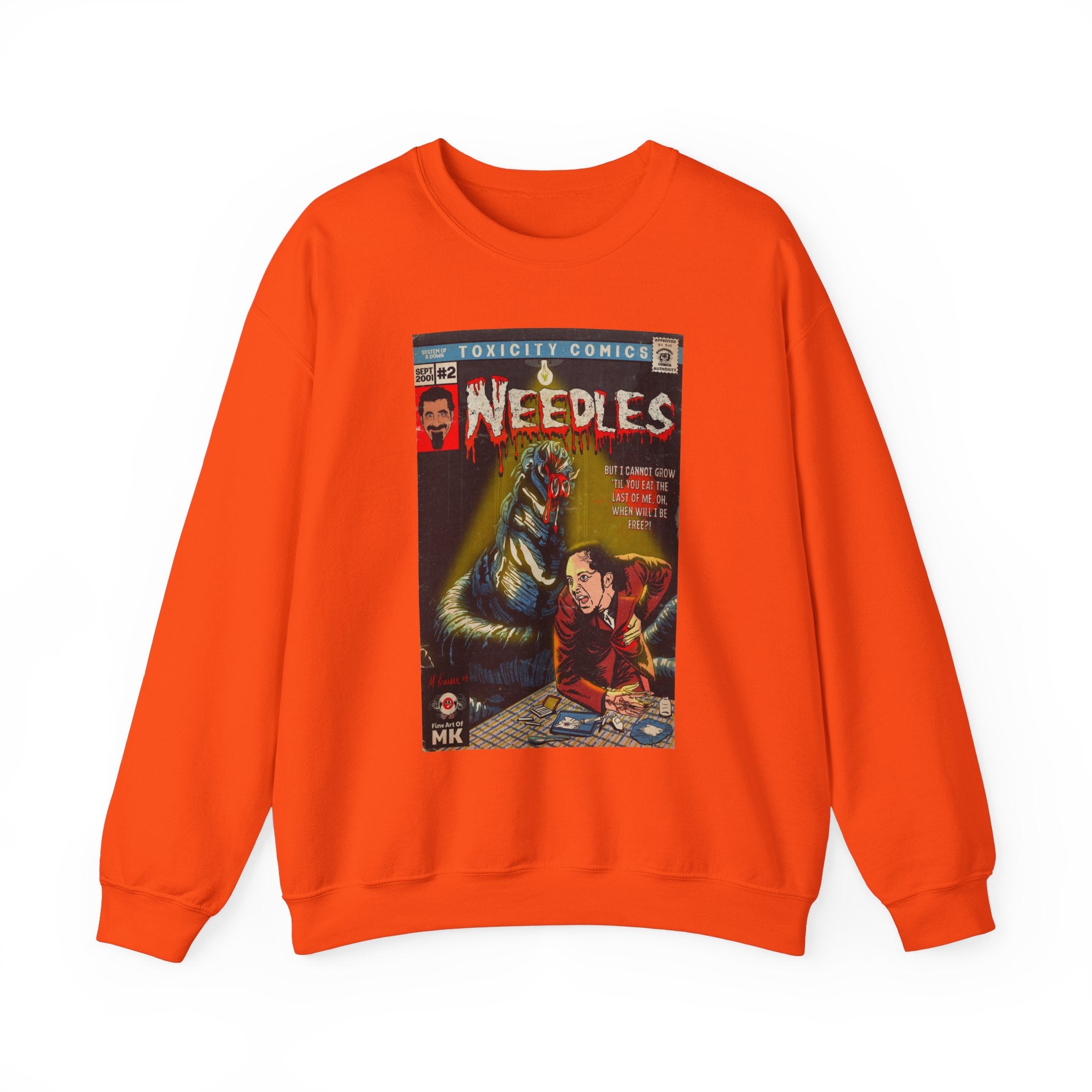 Needles - Unisex Heavy Blend™ Crewneck Sweatshirt