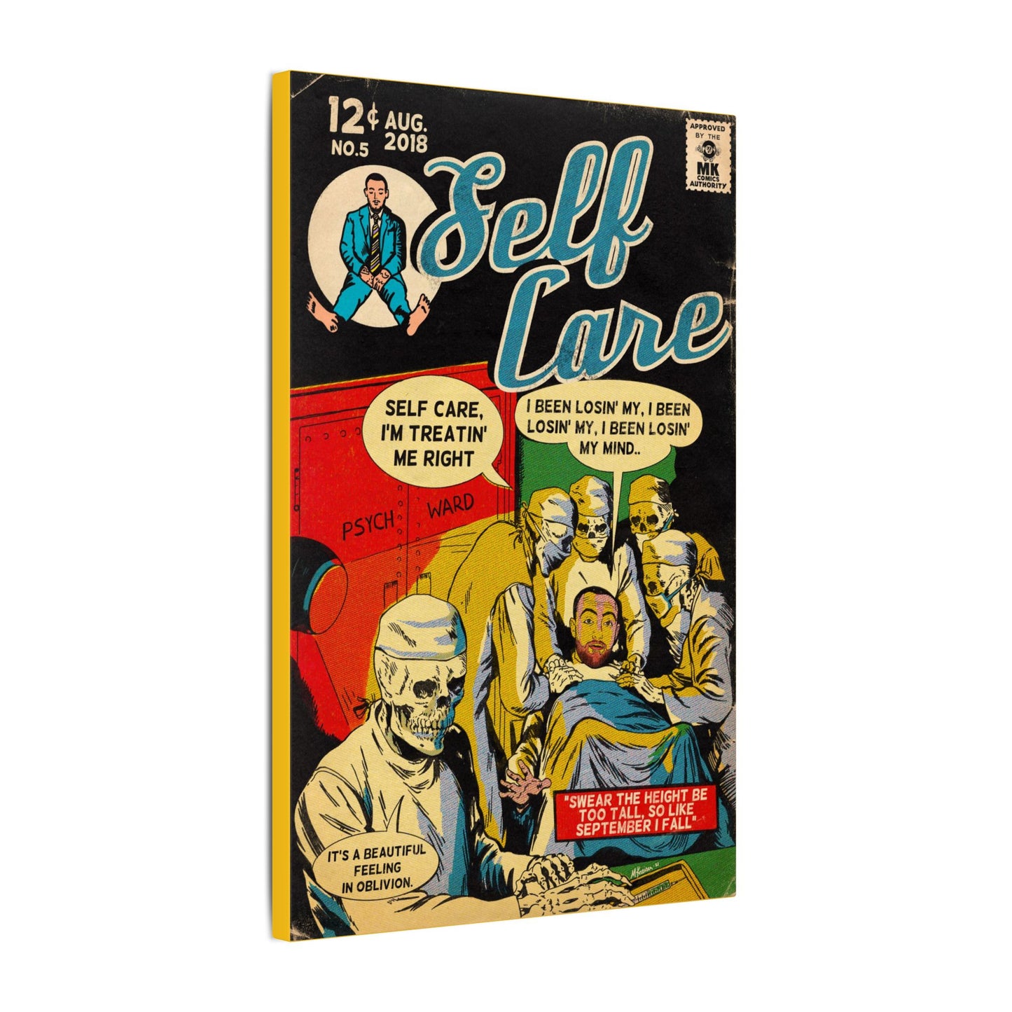 Self Care - Matte Canvas, Stretched