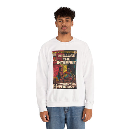 Because The Internet - Unisex Heavy Blend™ Crewneck Sweatshirt