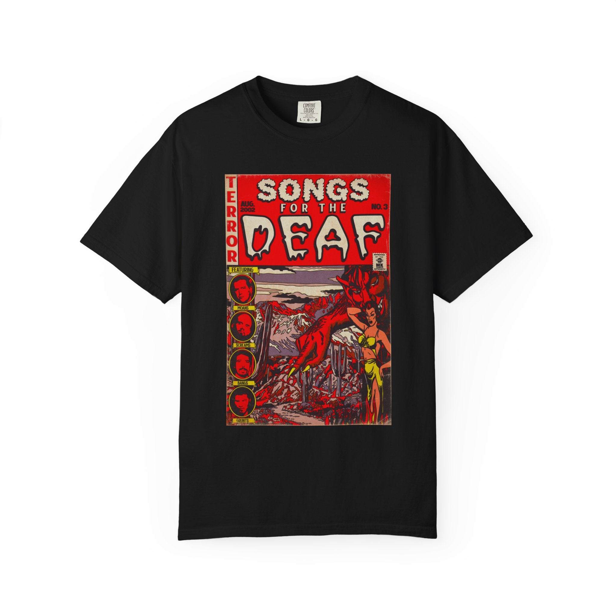 Songs for the Deaf - Unisex Comfort Colors T-shirt