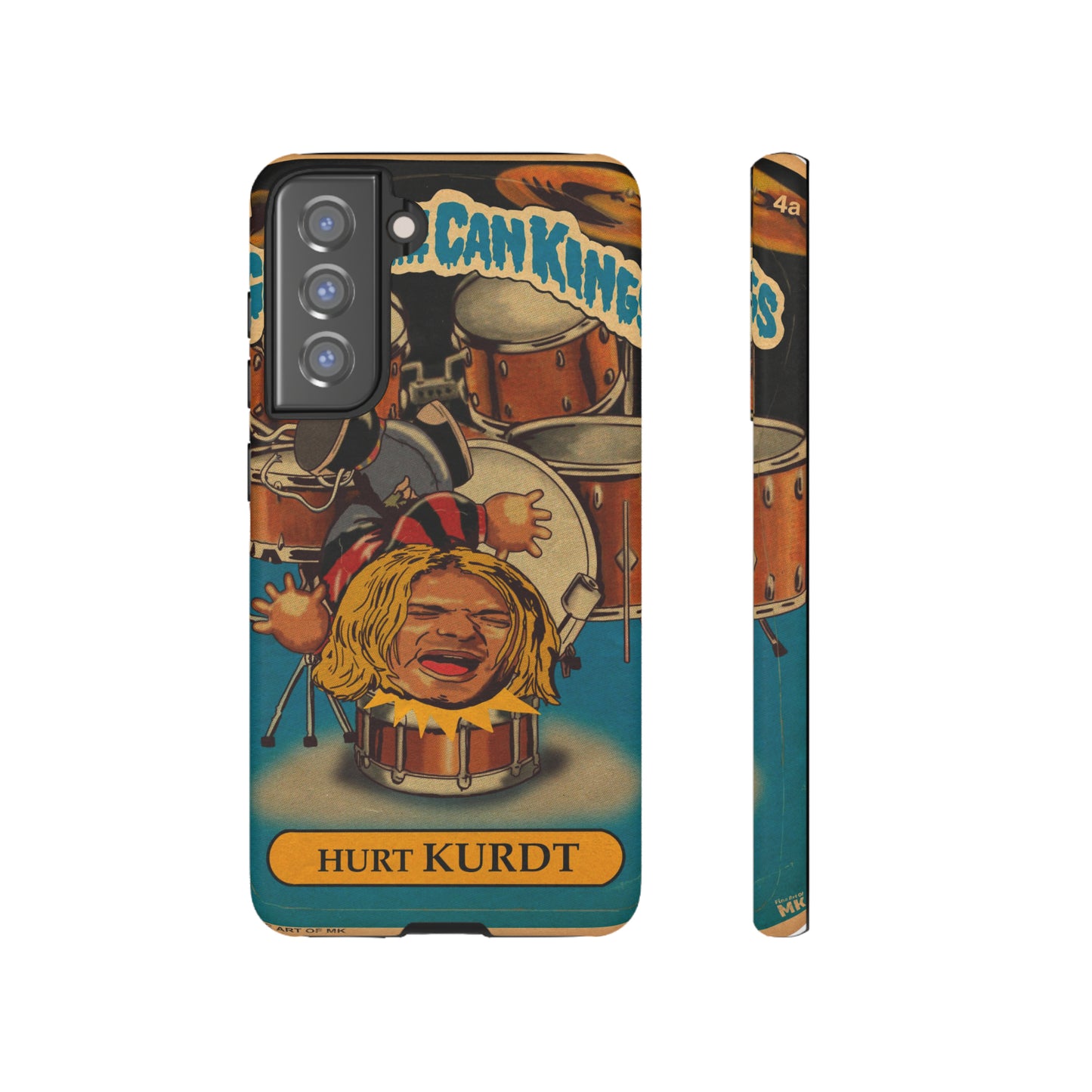 Hurt KURDT - Garbage Can Kings - Nirvana - Tough Phone Cases