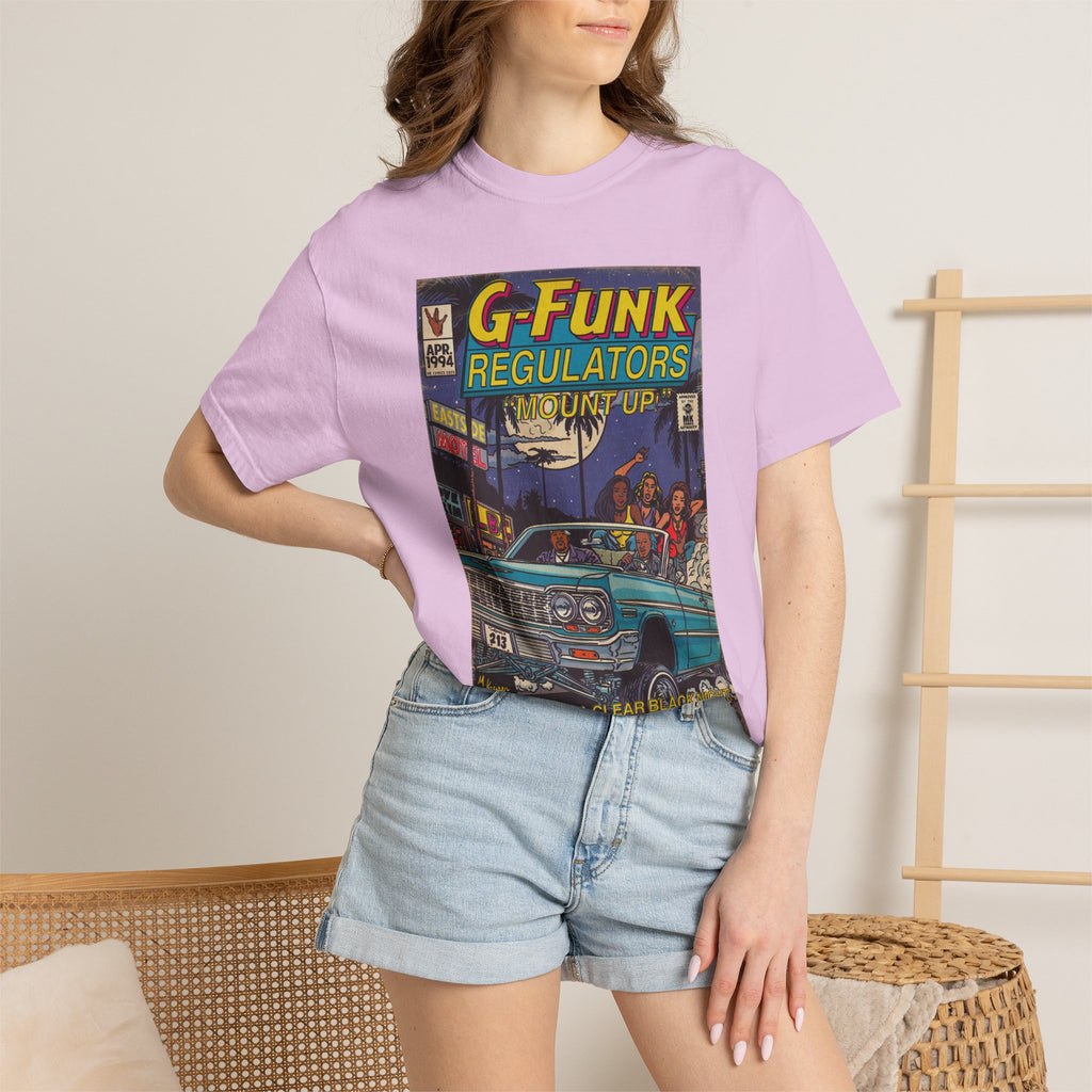 Regulate - Unisex Comfort Colors 1717 Garment-Dyed Heavyweight Crew Neck T-shirt