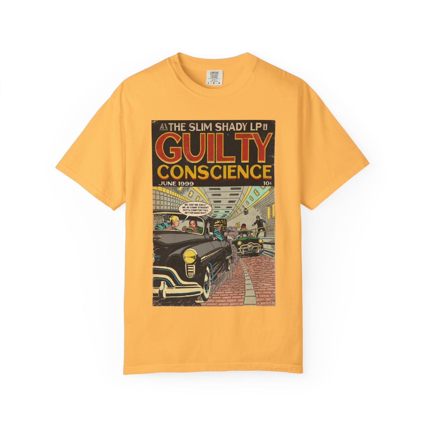 Eminem & Dr. Dre - Guilty Conscience - Unisex Comfort Colors T-shirt
