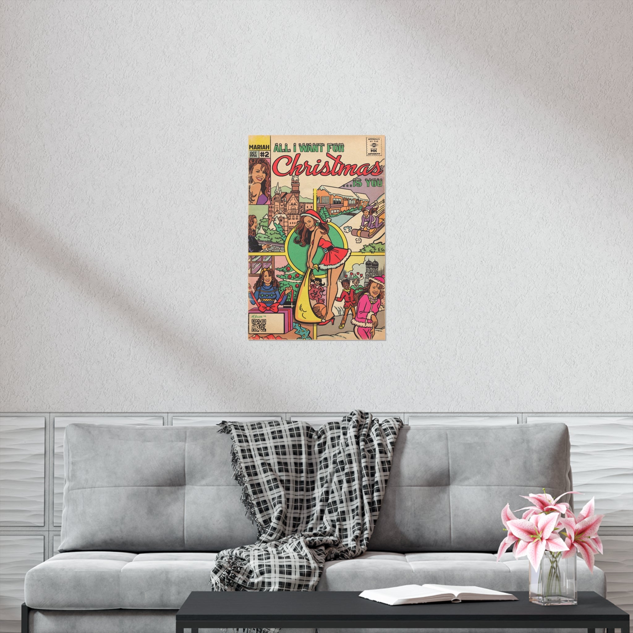 All I Want For Christmas.. - Vertical Matte Poster