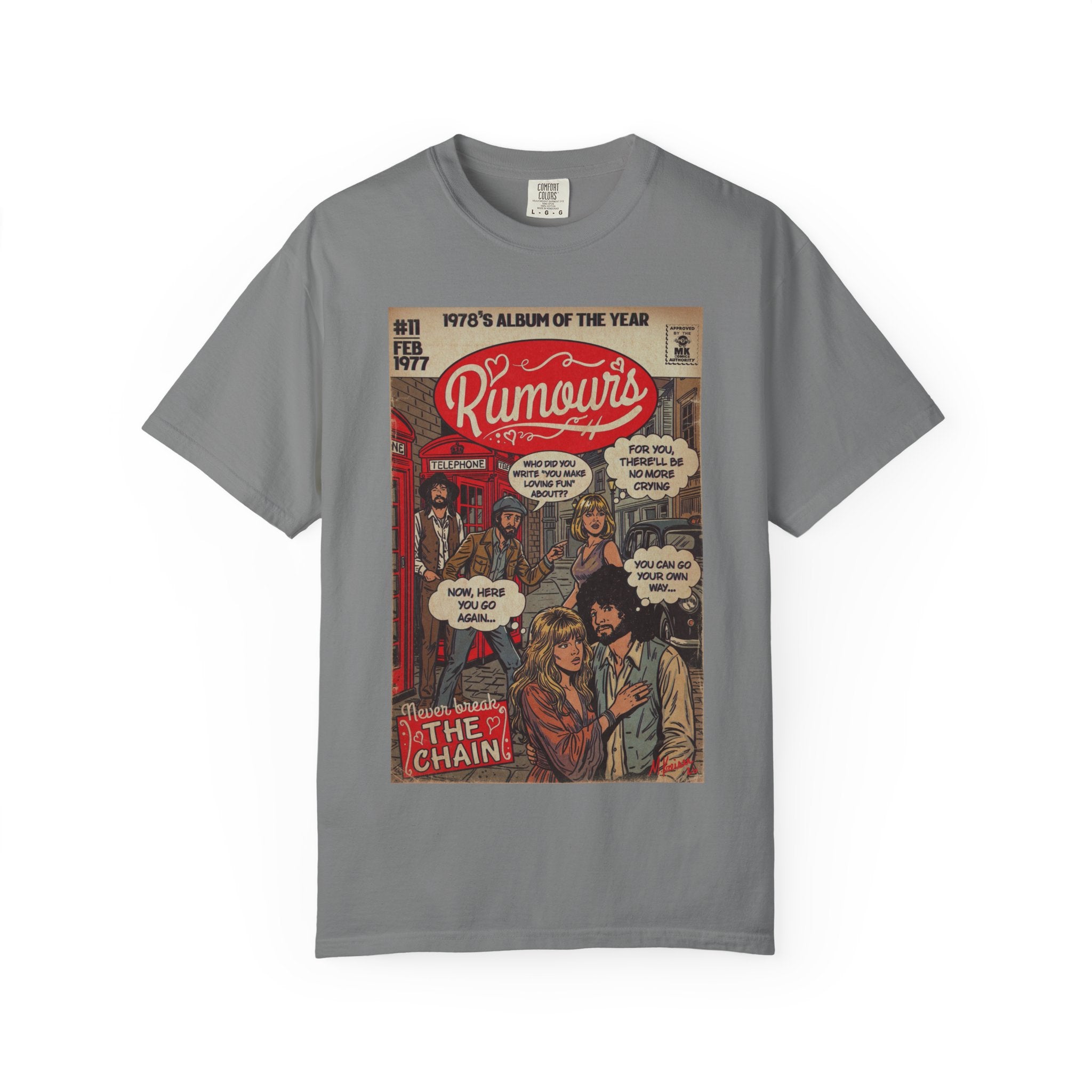 Rumours - Unisex Comfort Colors T-shirt
