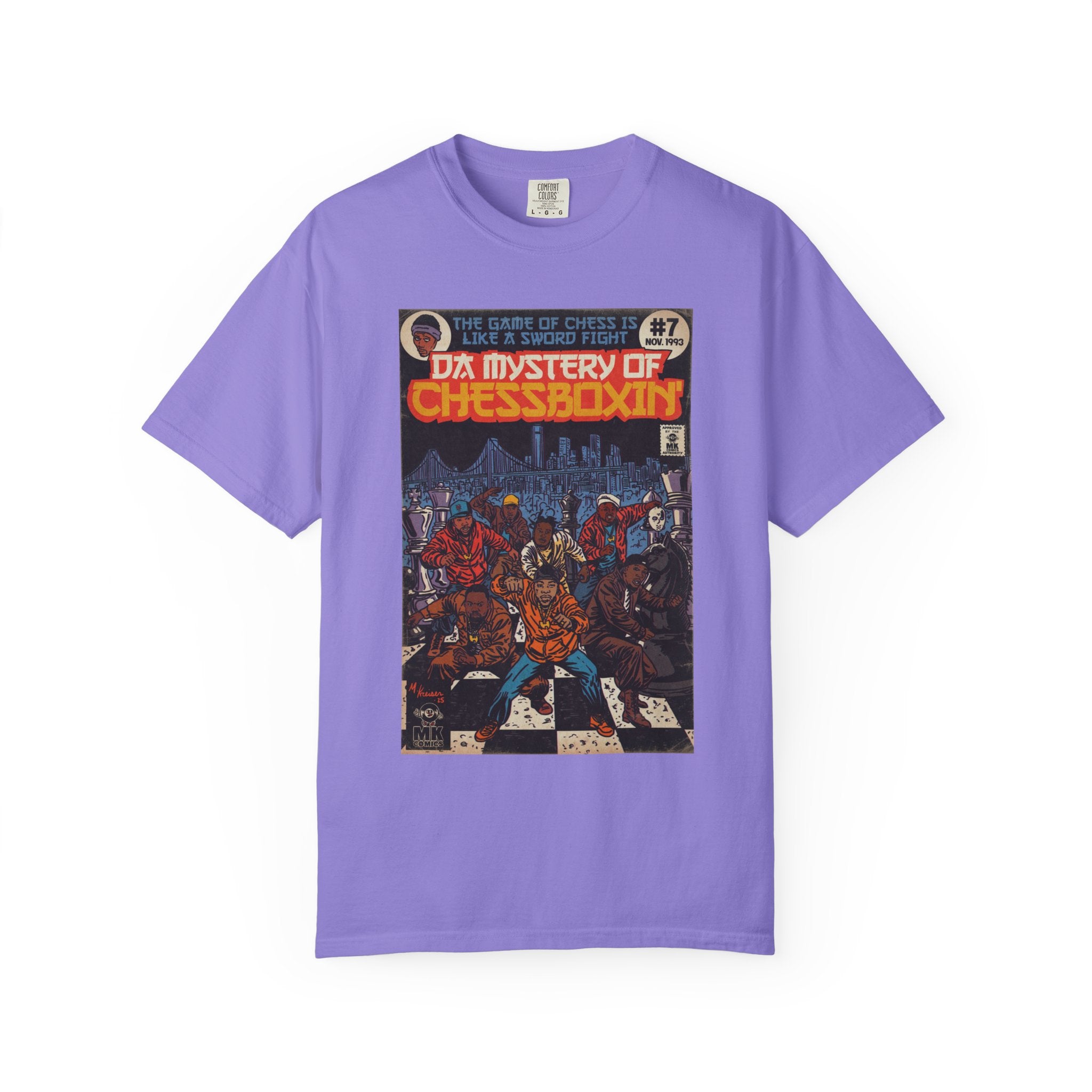 Da Mystery of Chessboxin - Unisex Comfort Colors T-shirt | Hip Hop Graphic Cotton Oversized Streetwear Tee