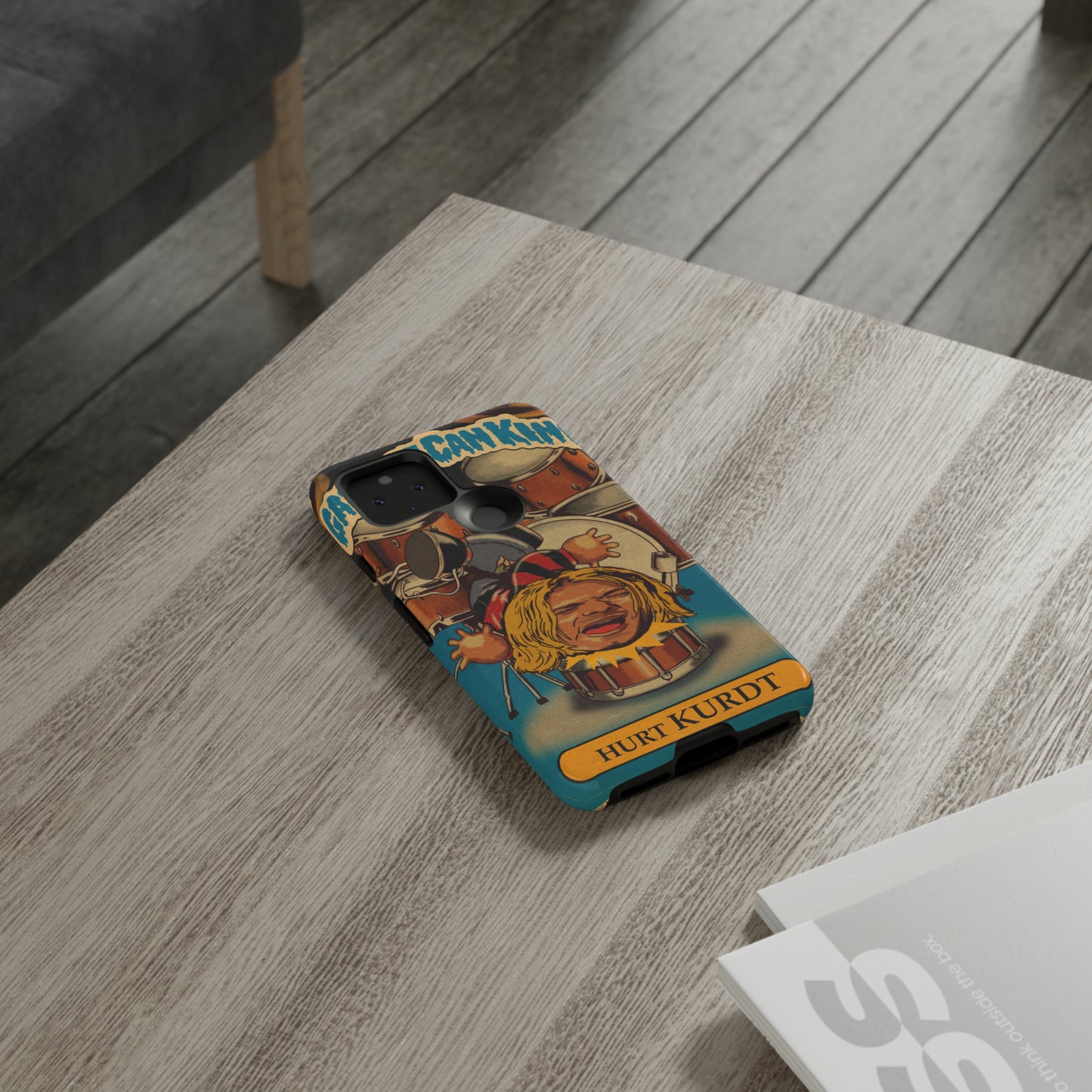 Hurt KURDT - Garbage Can Kings - Nirvana - Tough Phone Cases