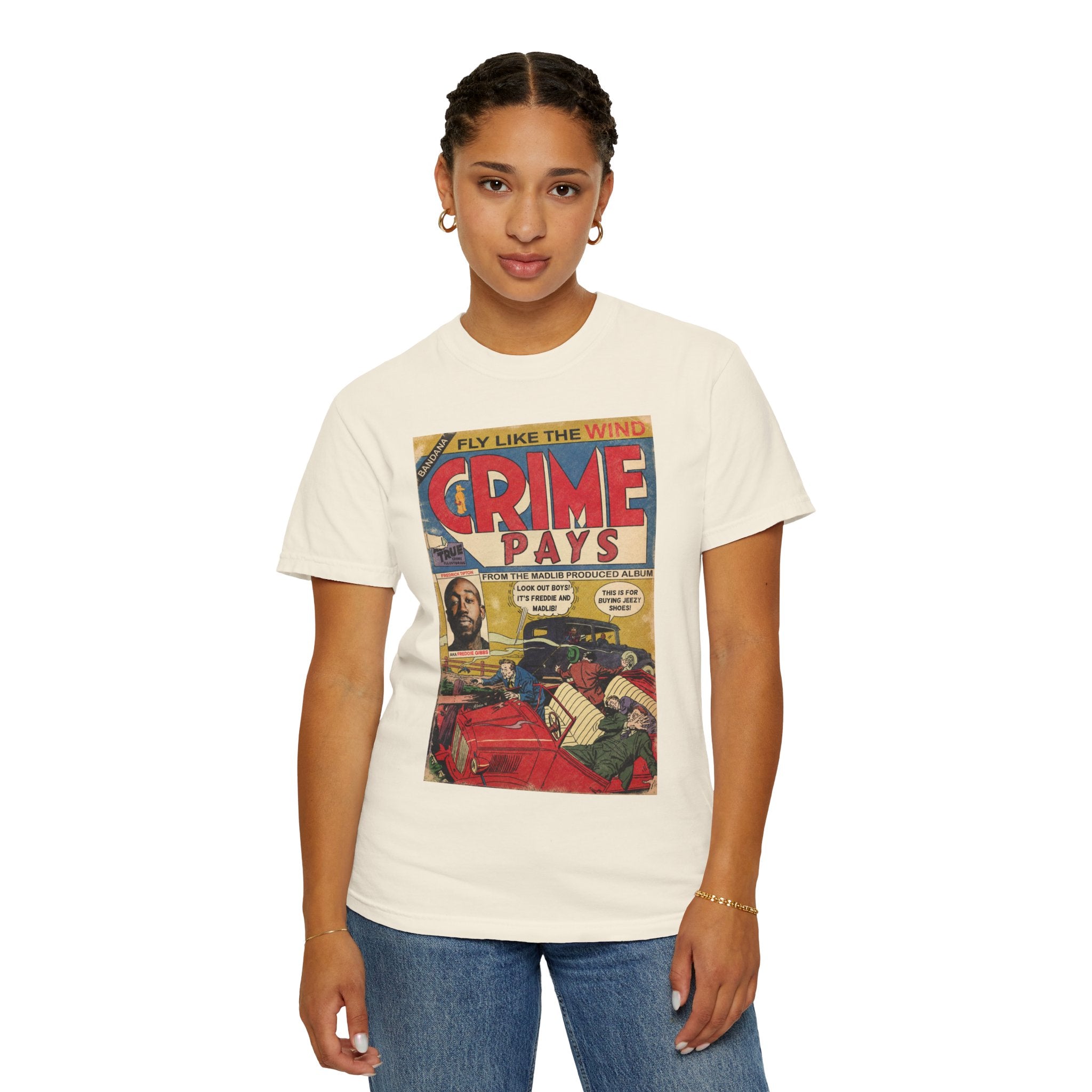 Crime Pays - Unisex Comfort Colors T-shirt