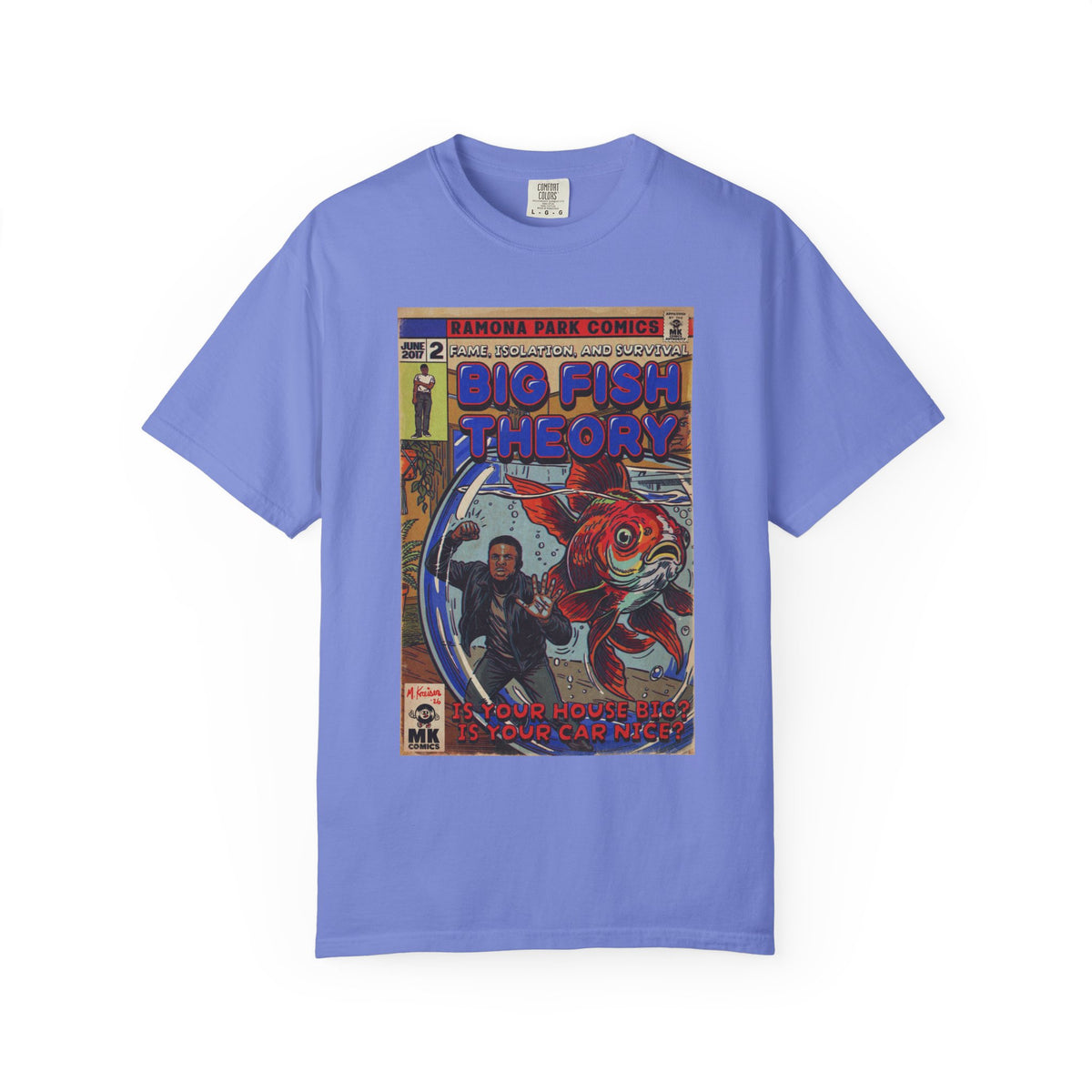 Big Fish Theory - Unisex Garment-Dyed T-shirt