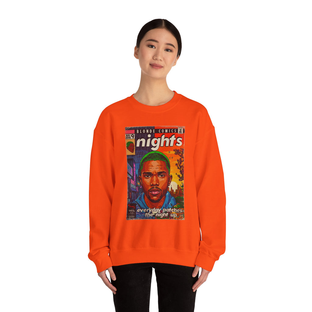Nights - Unisex Heavy Blend™ Crewneck Sweatshirt