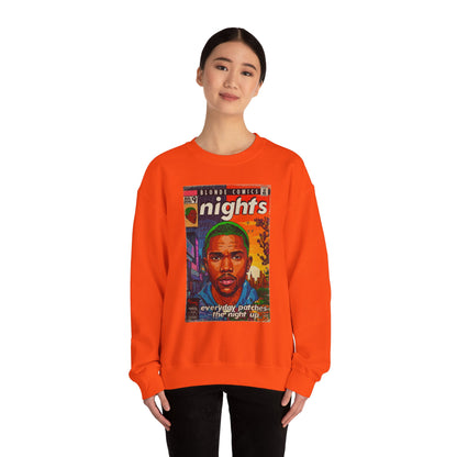 Frank Ocean -Nights - Unisex Heavy Blend™ Crewneck Sweatshirt