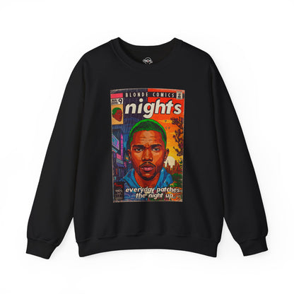 Frank Ocean -Nights - Unisex Heavy Blend™ Crewneck Sweatshirt