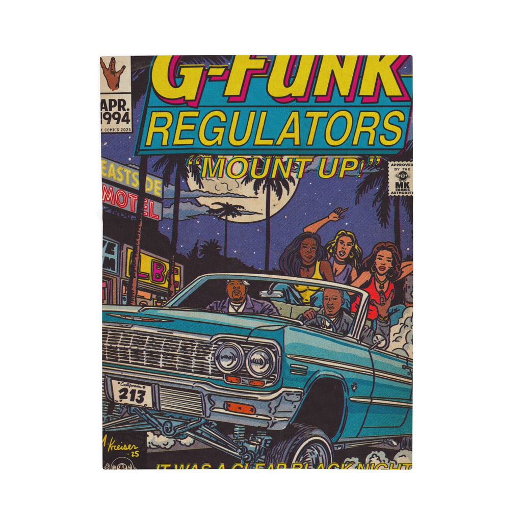 Regulate - Velveteen Plush Blanket