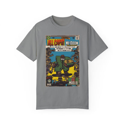 MF DOOM - All Caps - Unisex Comfort Colors T-shirt