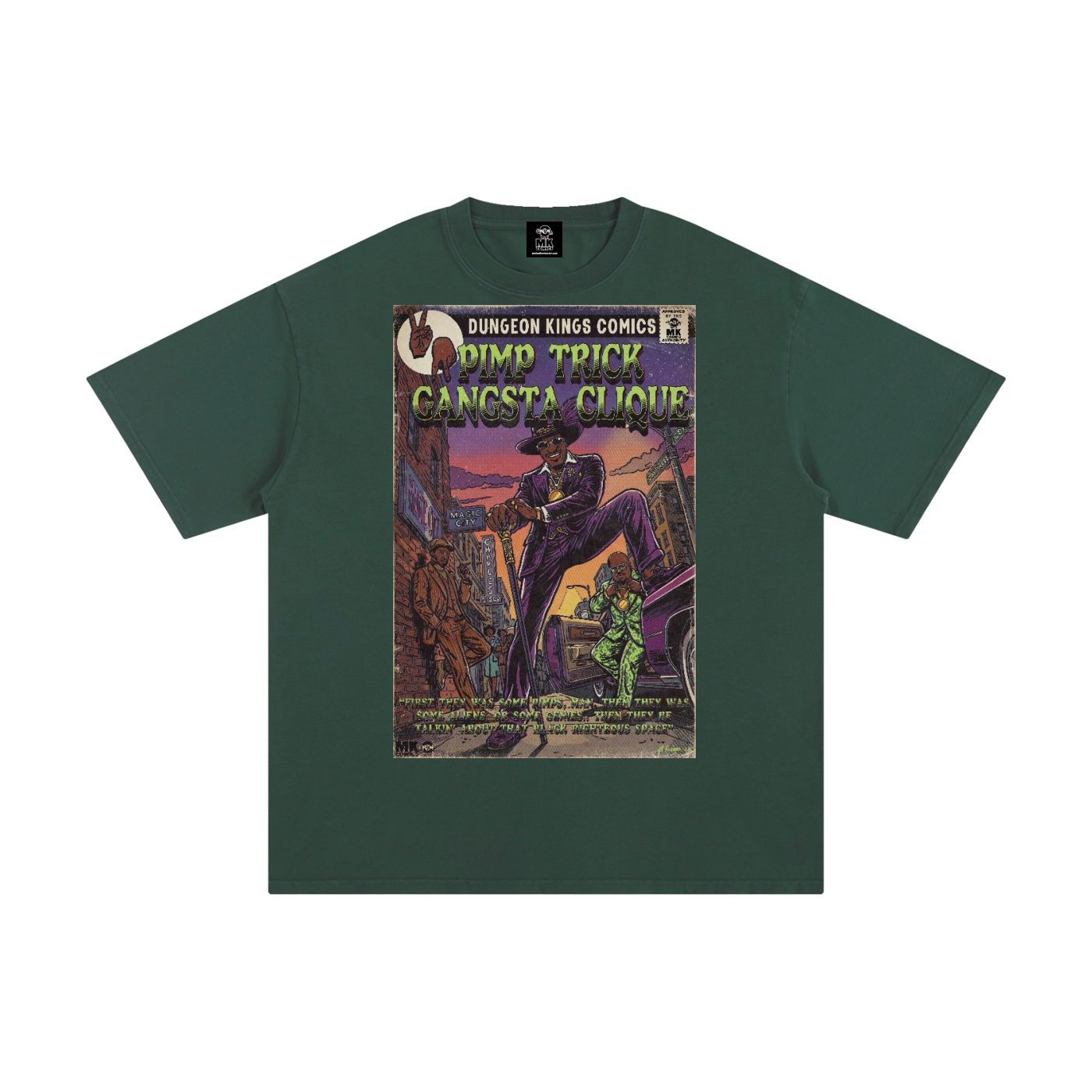 Pimp Trick Gangsta Clique - Unisex Pure Cotton T-Shirt