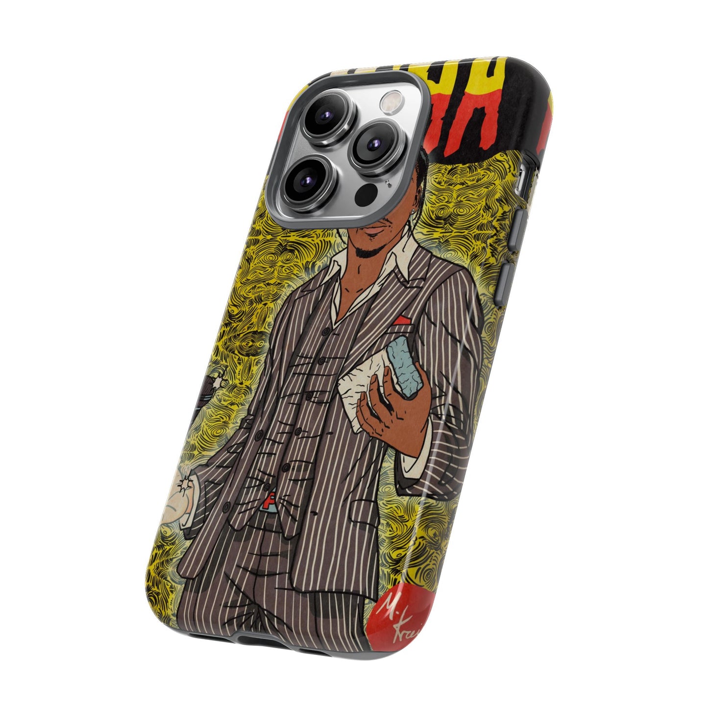 Pusha T - Comic Book Art - Tough Phone Cases