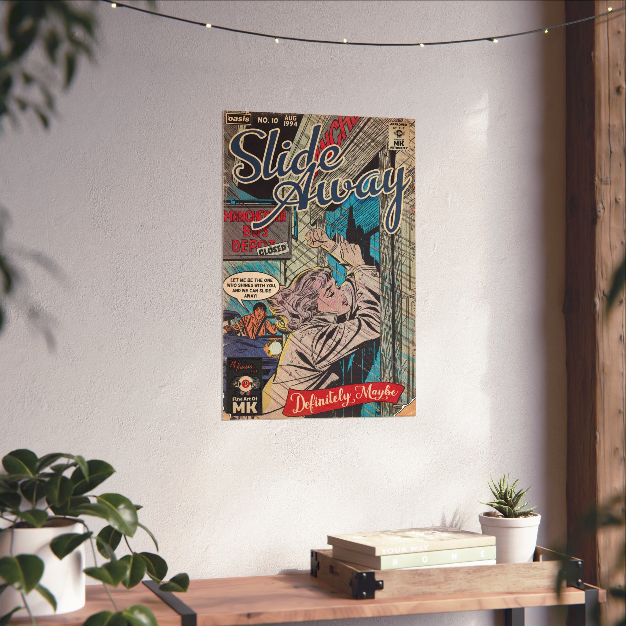 Slide Away - Matte Vertical Posters