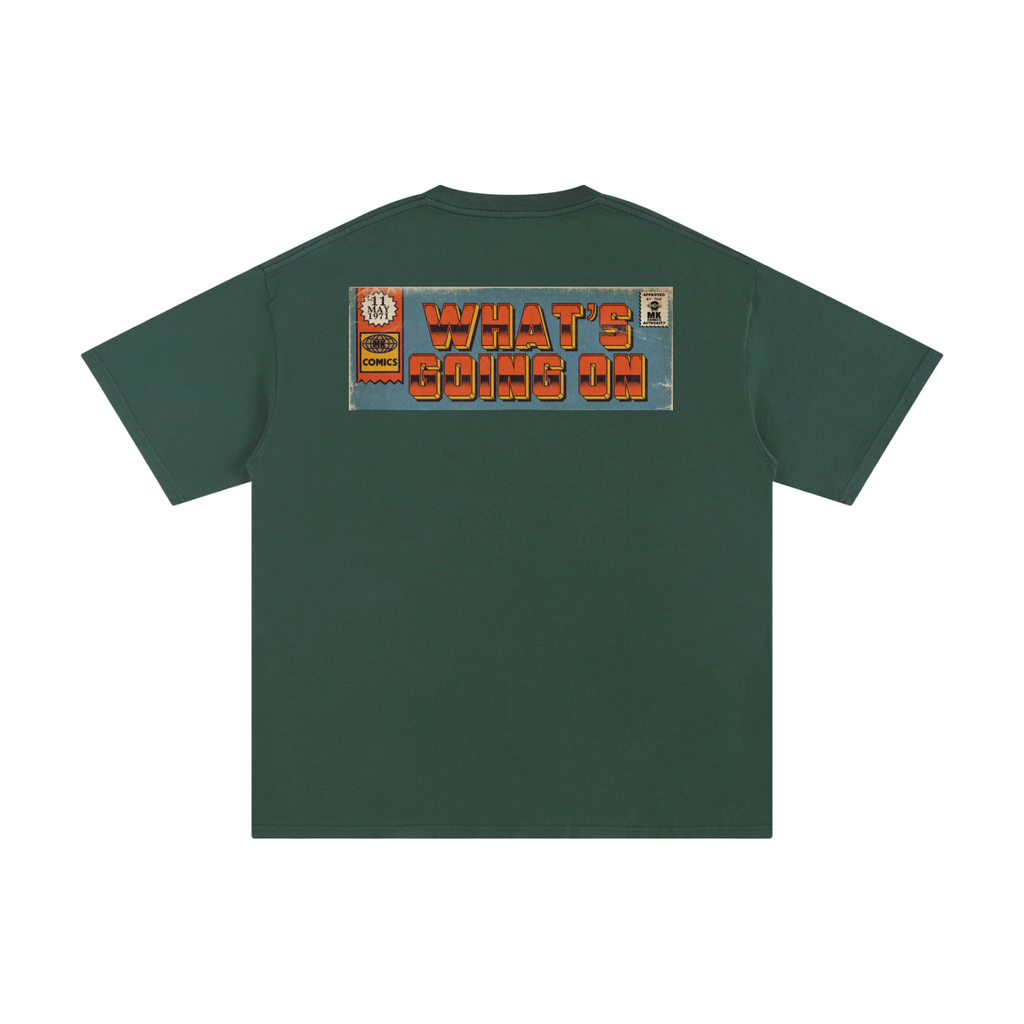 What's Going On - Unisex Pure Cotton T-Shirt