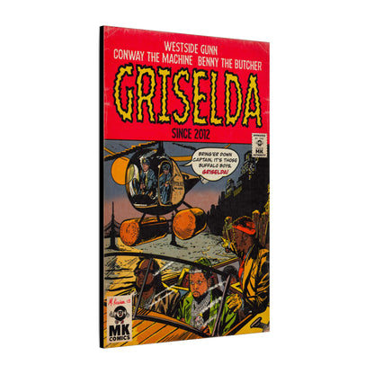 Griselda - Comic Book Art - Matte Canvas, Stretched, 0.75"