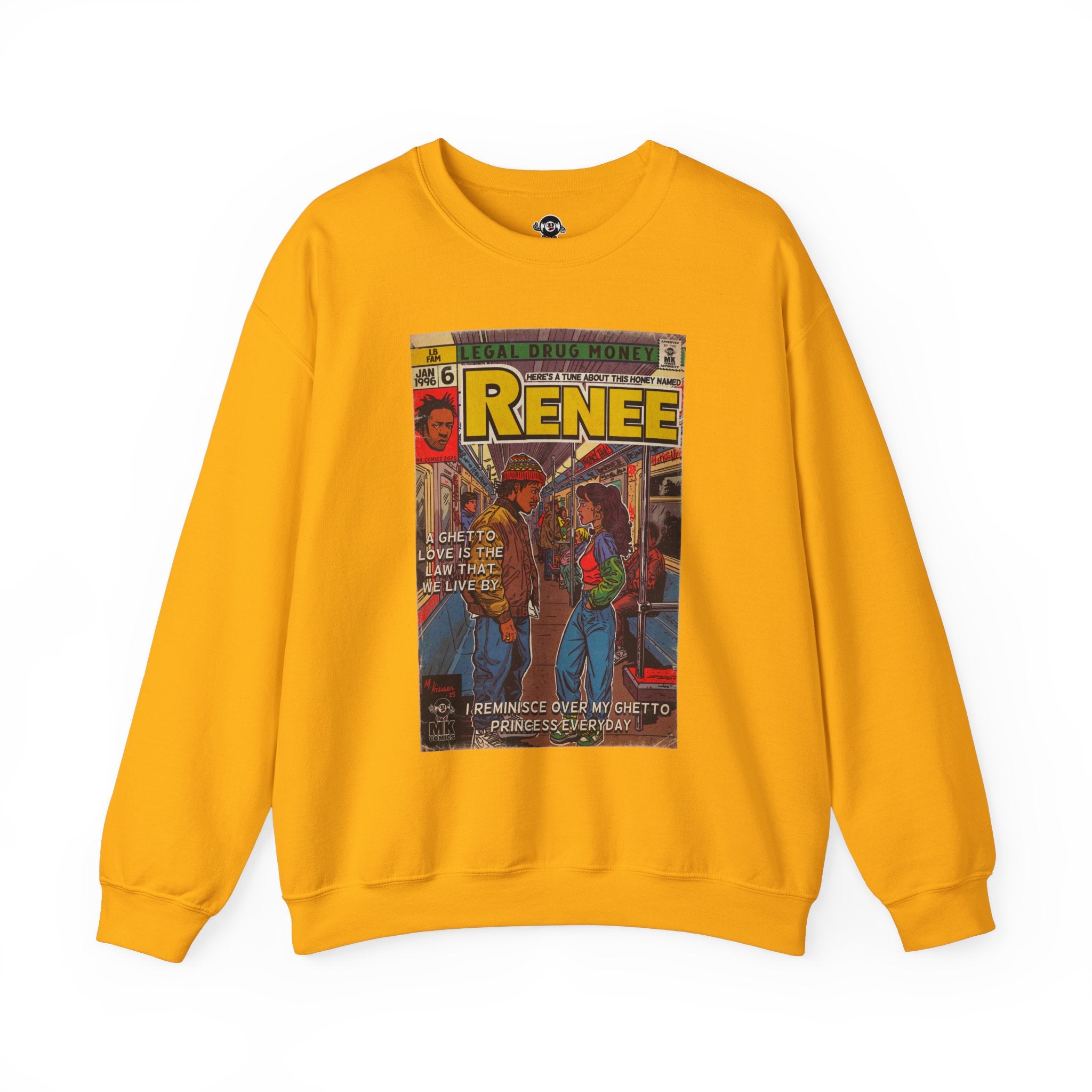 Renee - Unisex Heavy Blend™ Crewneck Sweatshirt