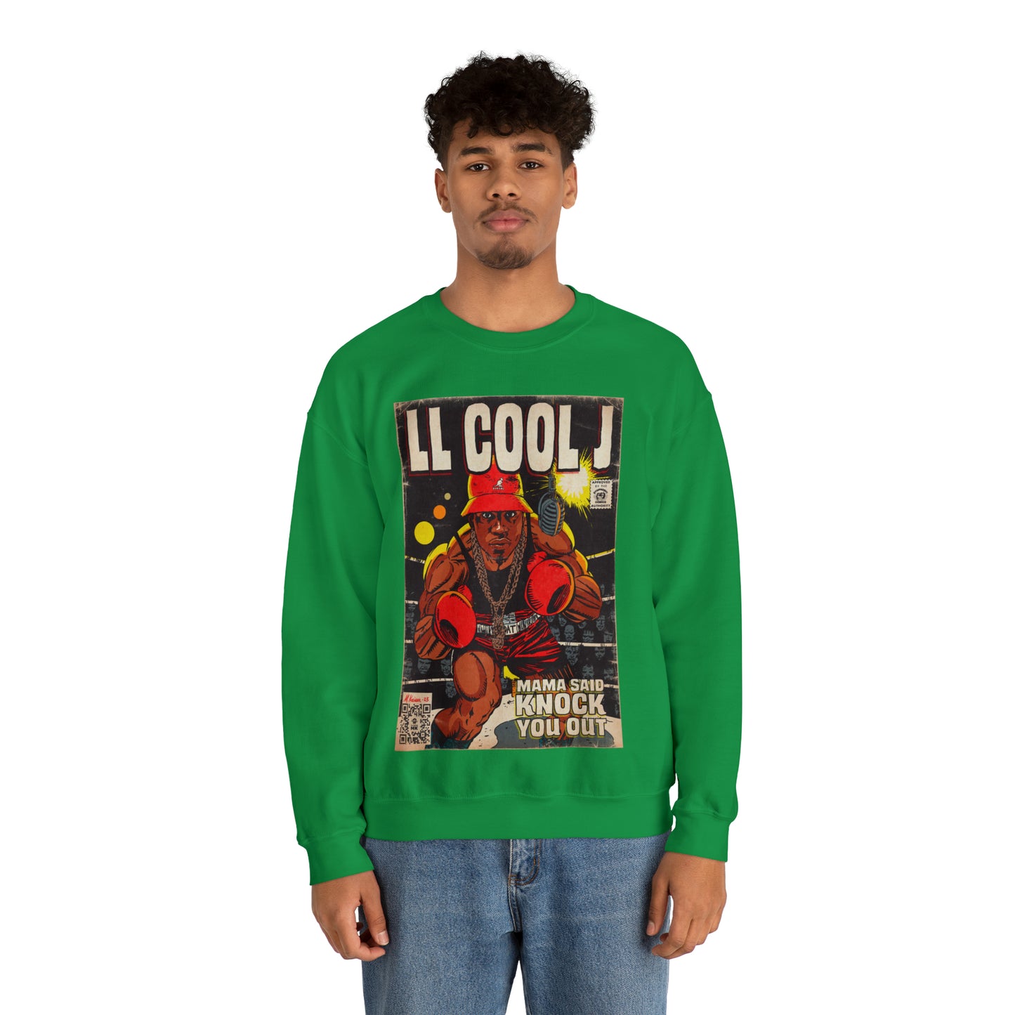 LL Cool J - Mama Said Knock You Out - Unisex Heavy Blend™ Crewneck Sweatshirt