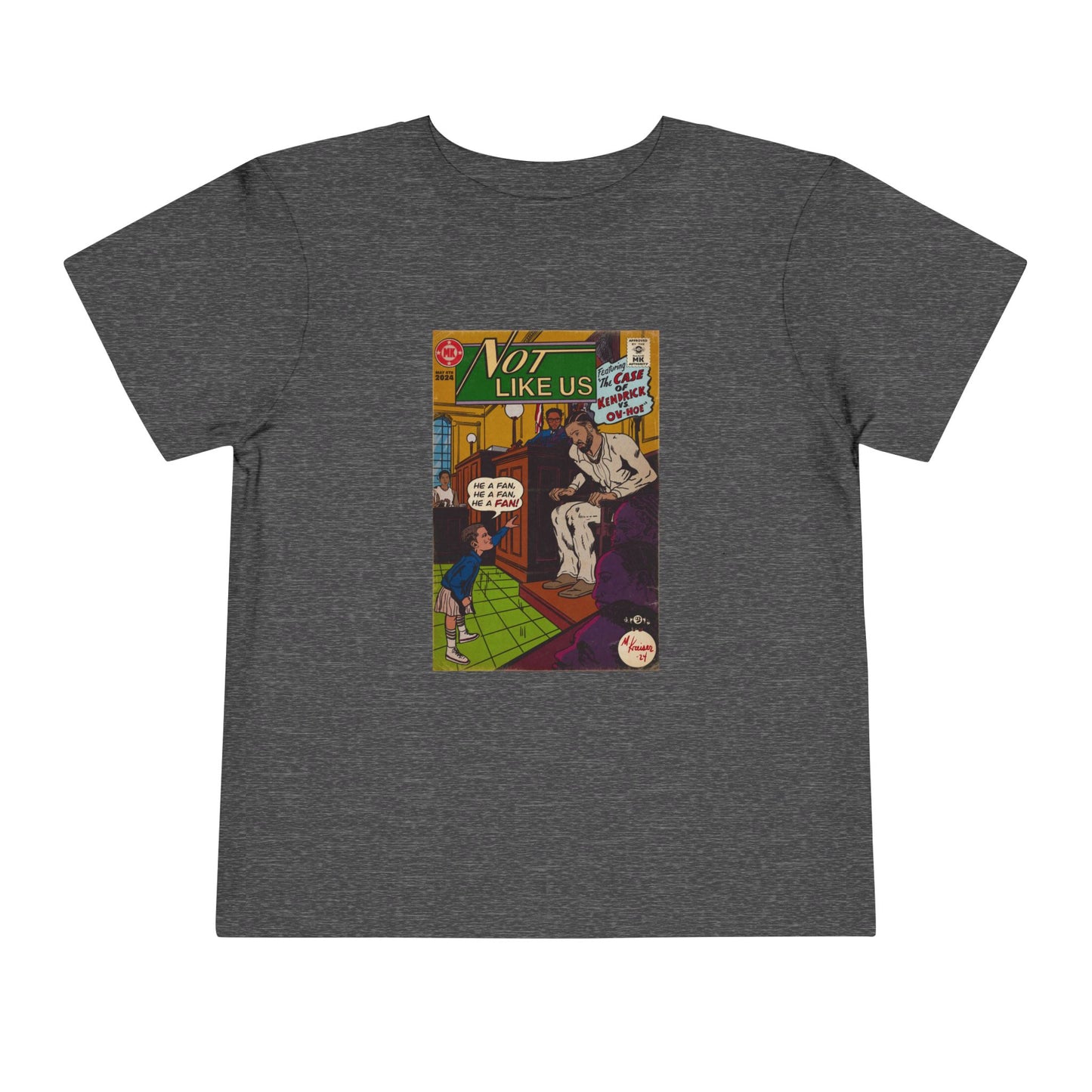 Kendrick Lamar - Not Like Us - Toddler Short Sleeve Tee