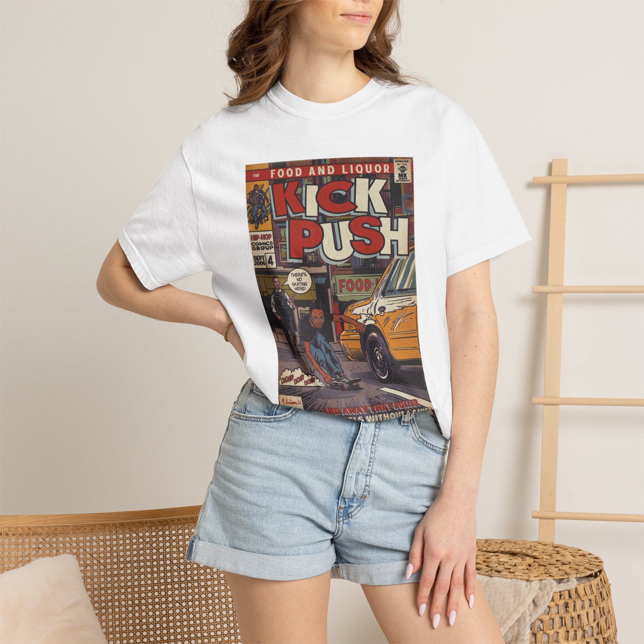 Kick, Push - Unisex Comfort Colors T-shirt
