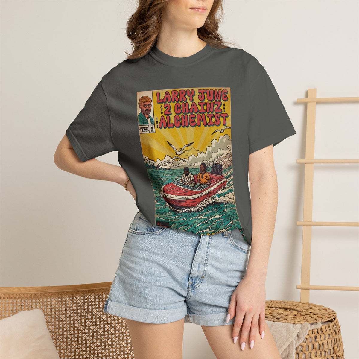 Das Leben ist schön – Unisex Comfort Colors T-Shirt