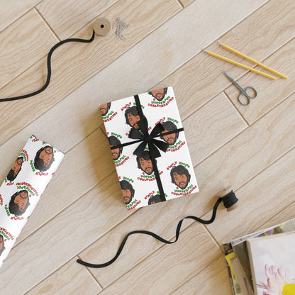 Wonderful Christmastime- Christmas- Gift Wrapping Paper Rolls, 1pc