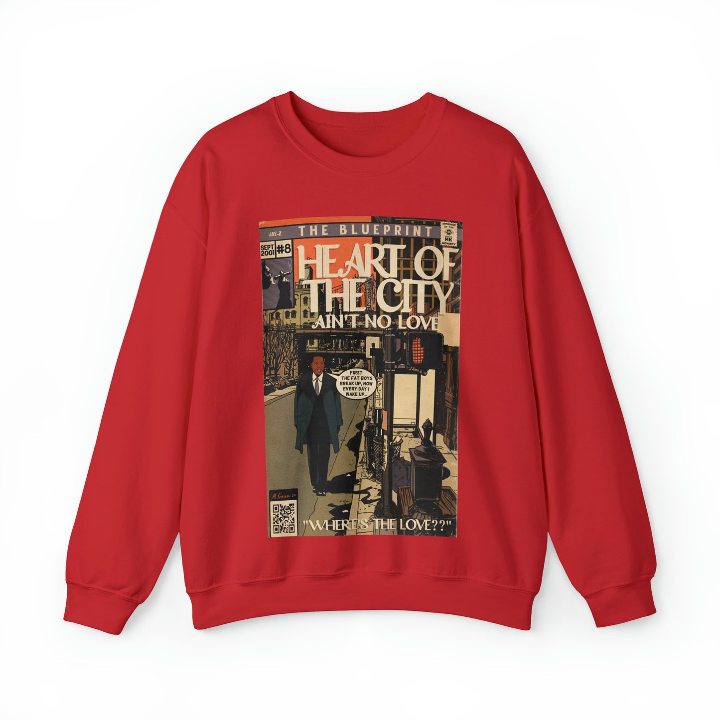 Jay Z - Heart of the City - Unisex Heavy Blend™ Crewneck Sweatshirt