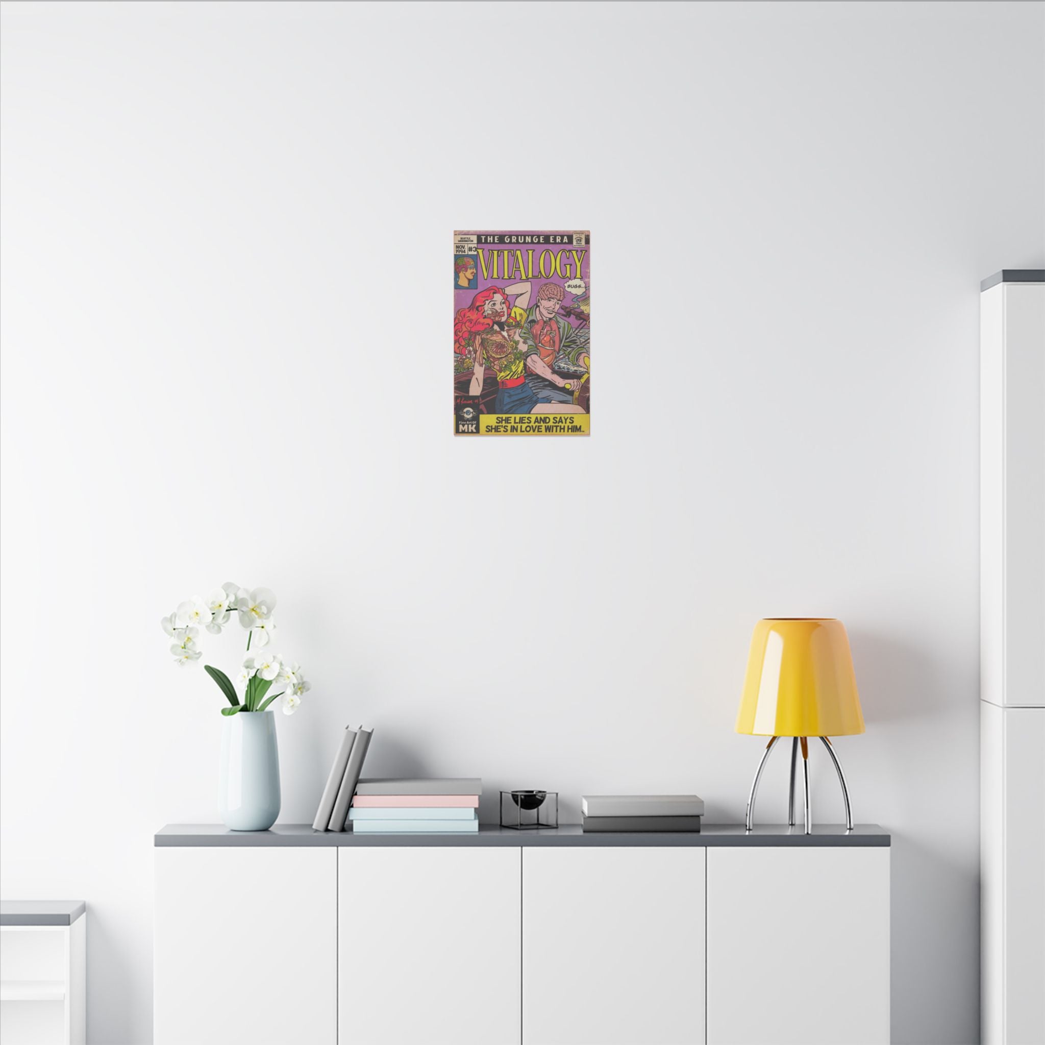 Vitalogy - Matte Canvas, Stretched, 0.75"