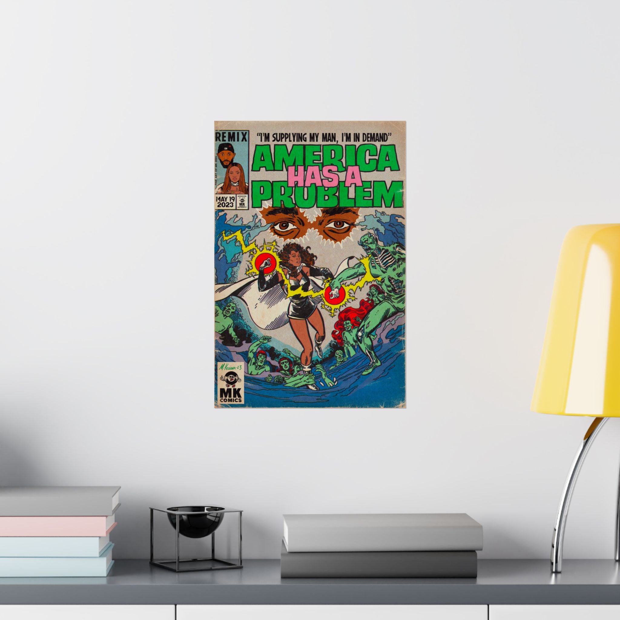 America Has A Problem - Premium Matte Vertical Posters