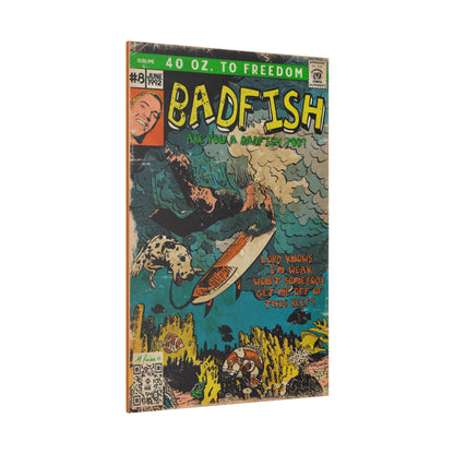 Sublime - Badfish - Matte Canvas, Stretched, 0.75"