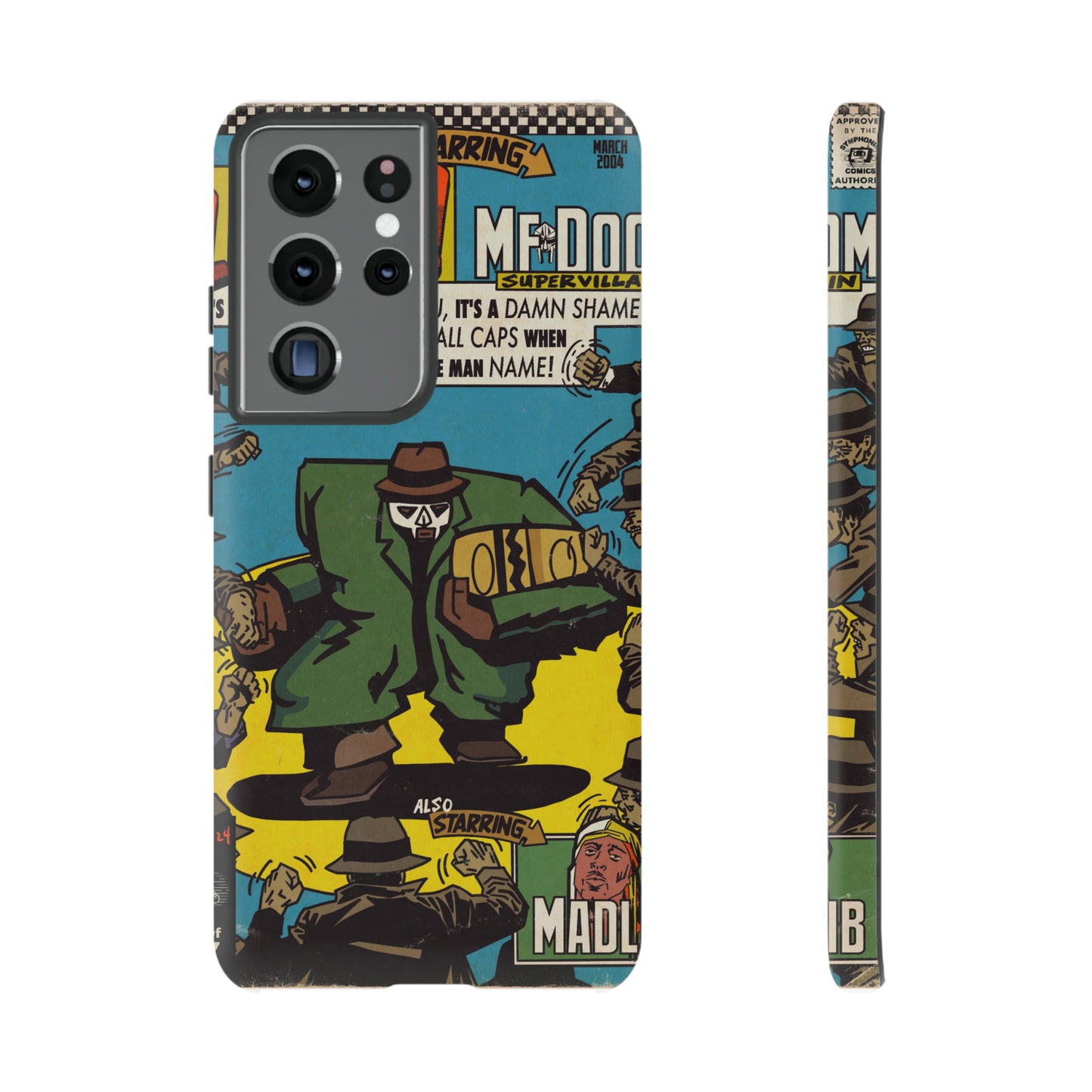MF DOOM - All Caps - Tough Phone Cases