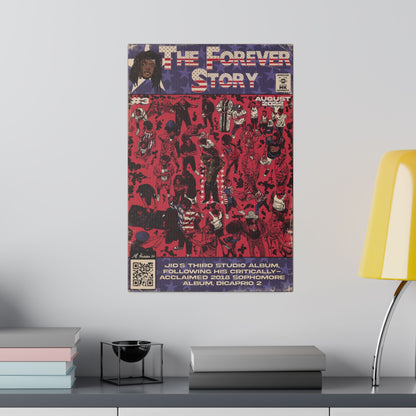 The Forever Story - Matte Canvas, Stretched