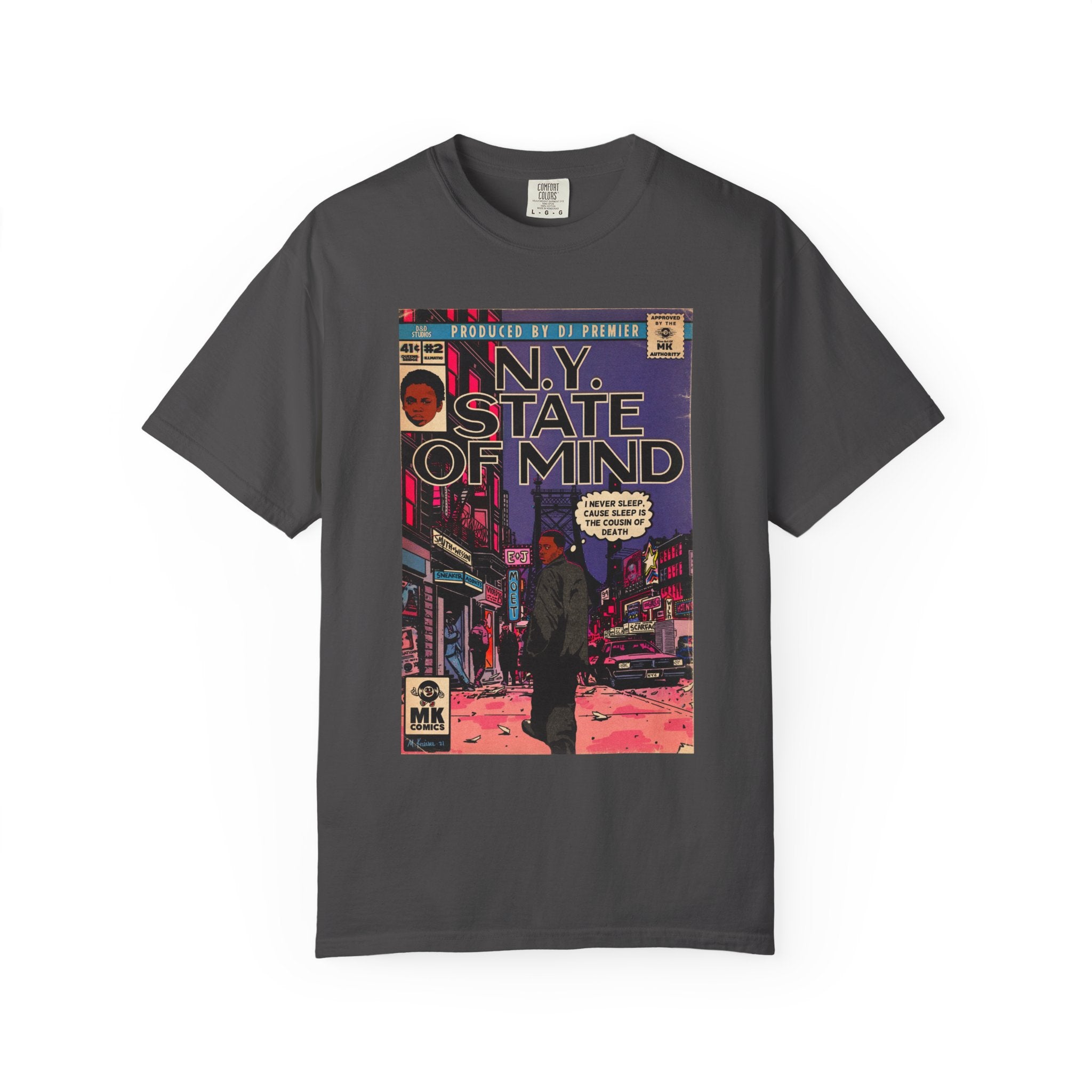 NY State of Mind - Unisex Comfort Colors T-shirt