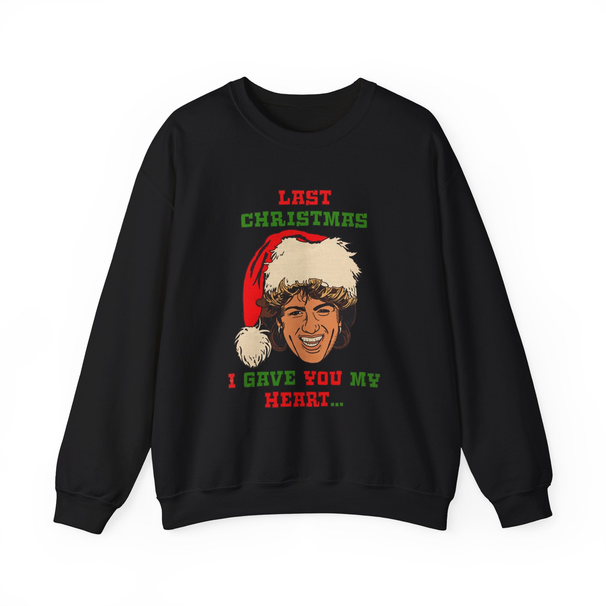 WHAM - George Michael - Last Christmas- Unisex Heavy Blend™ Crewneck Sweatshirt