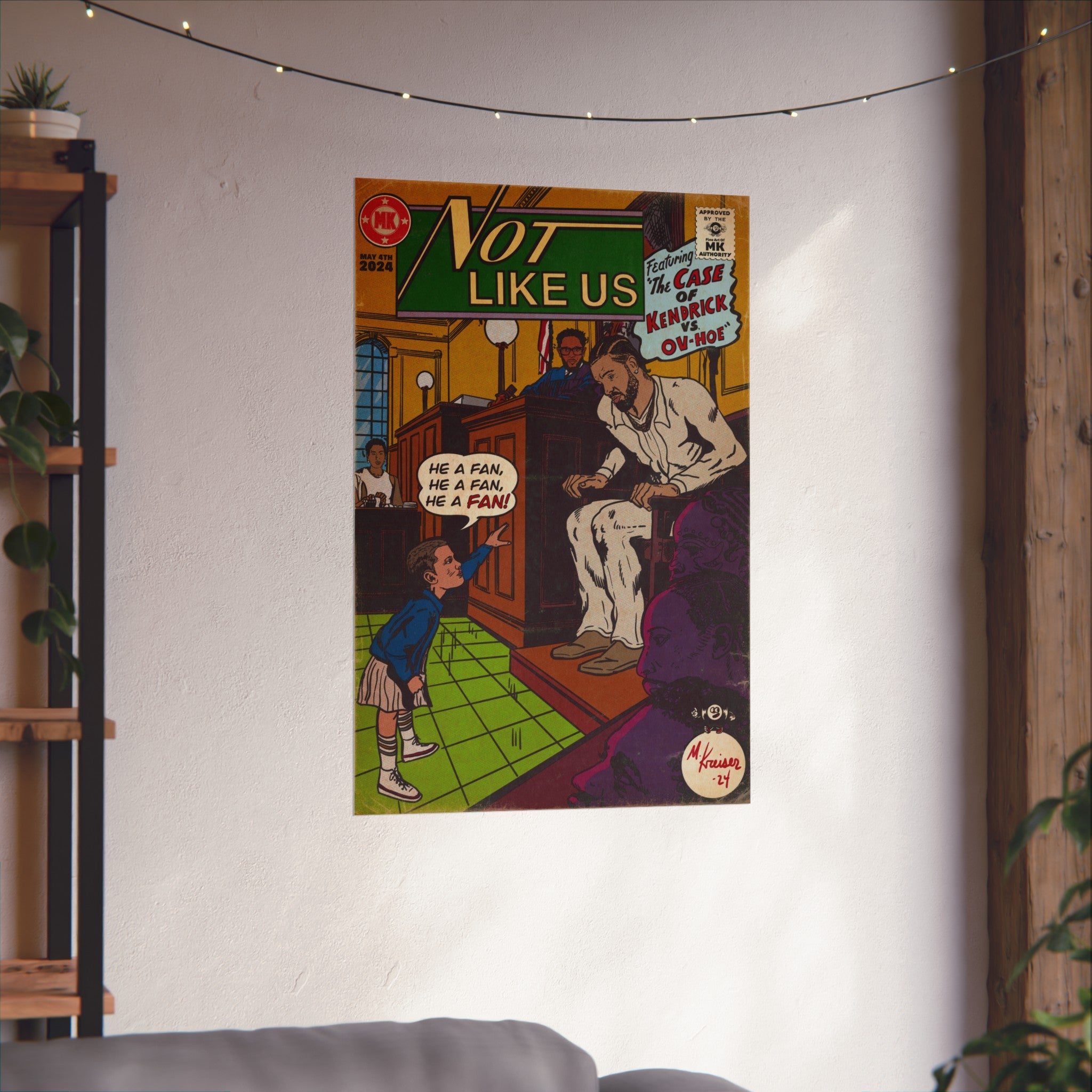 Not Like Us - Matte Vertical Posters