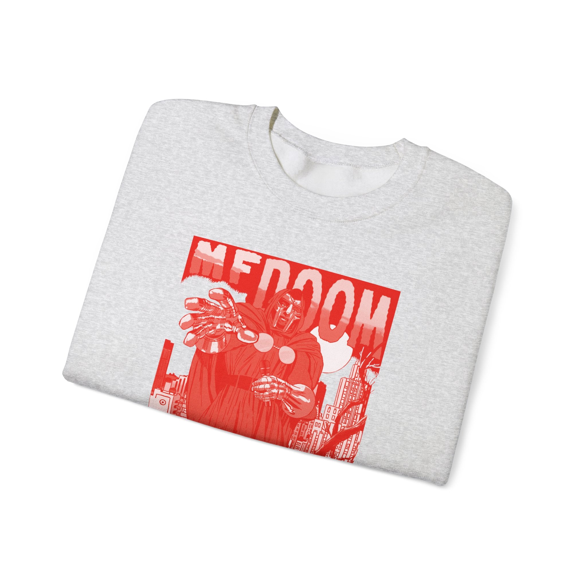 DOOM - Comic Book Art - RED VARIANT - Unisex Heavy Blend™ Crewneck Sweatshirt