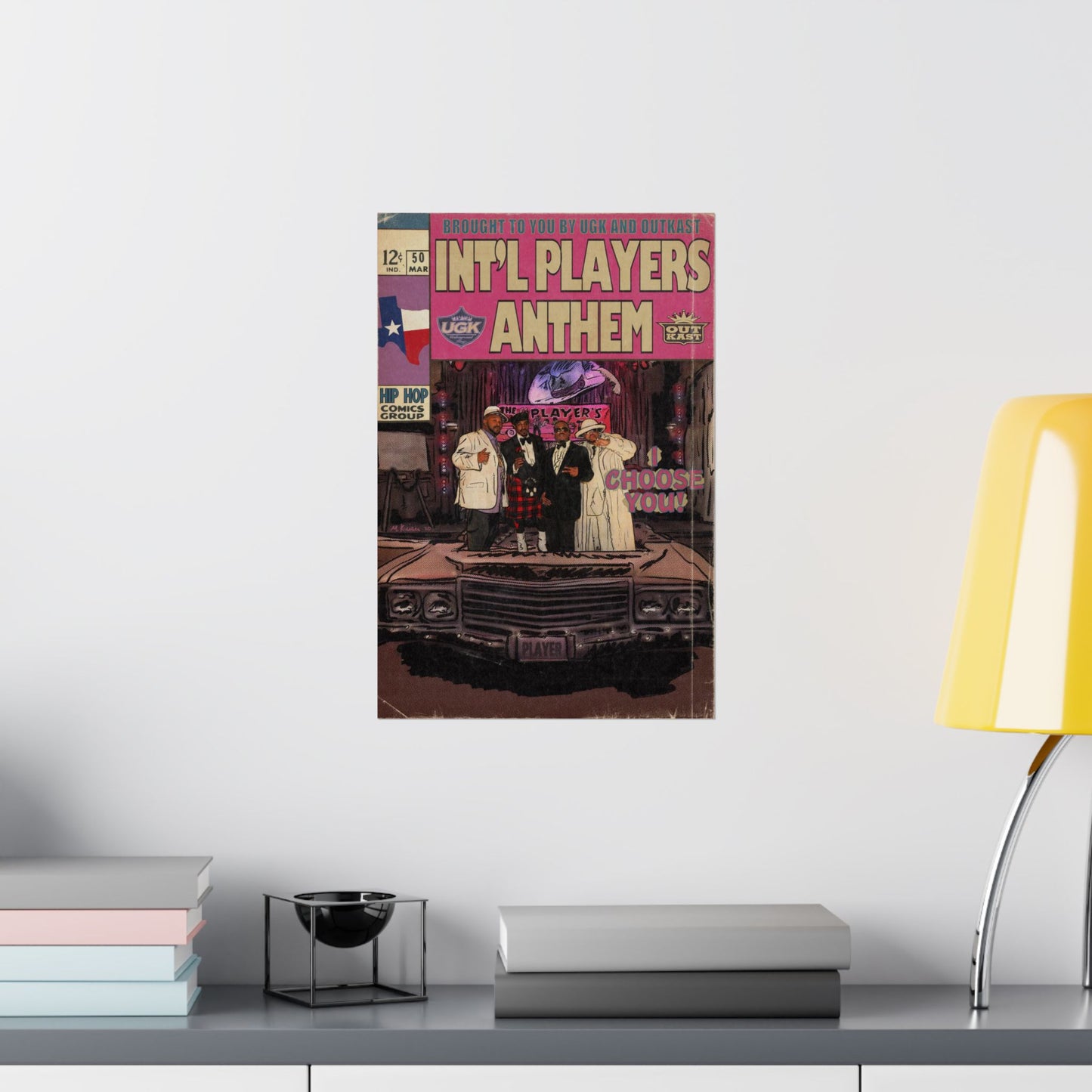 UGK & OutKast - Int’l Players Anthem- Matte Vertical Poster