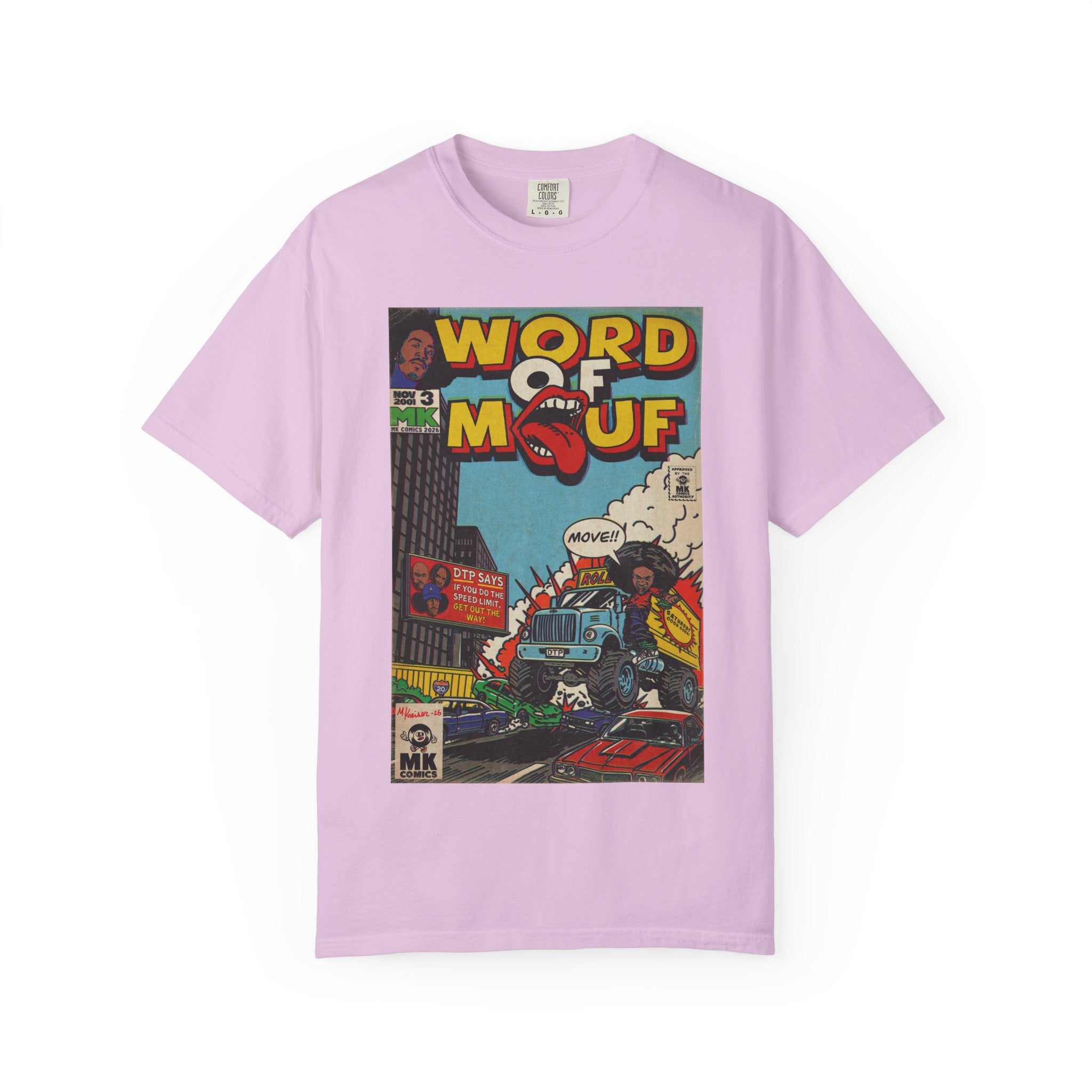 Word of Mouf - Unisex Comfort Colors T-shirt